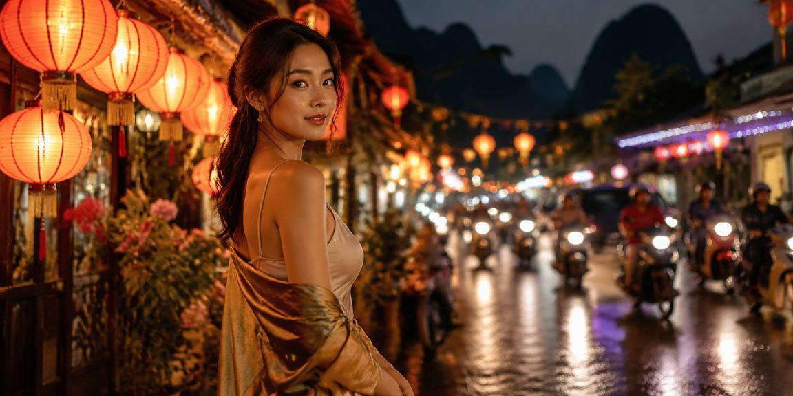 Người dùng tại chợ đêm Ninh Bình theo dõi kèo bóng đá trên ứng dụng gmk67